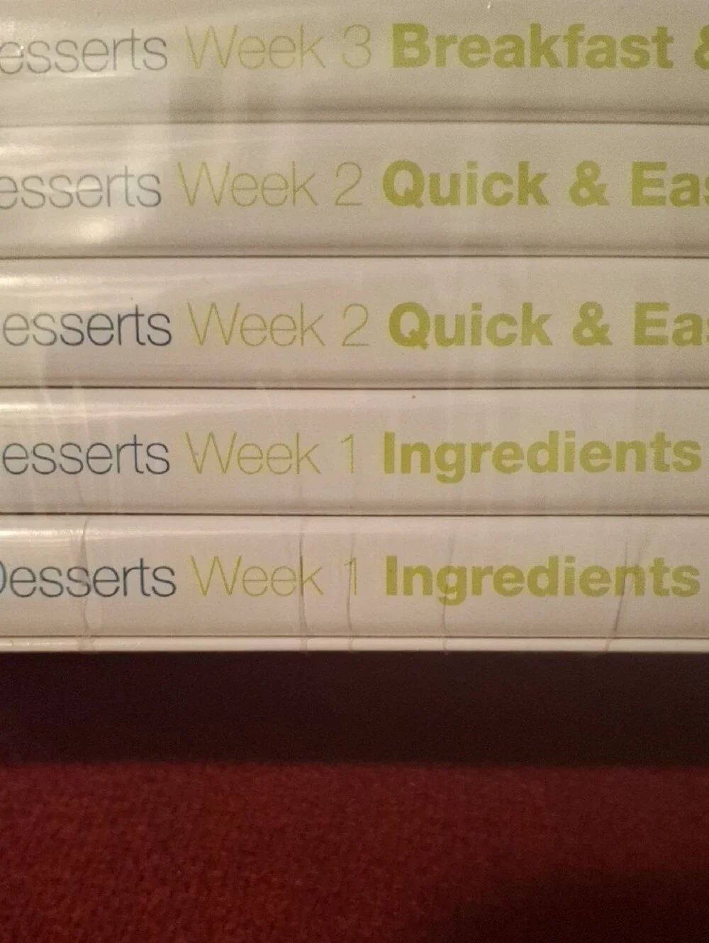 Raw Decadent Desserts Cookbook 13 DVD Set Sealed NWT Chef Academy